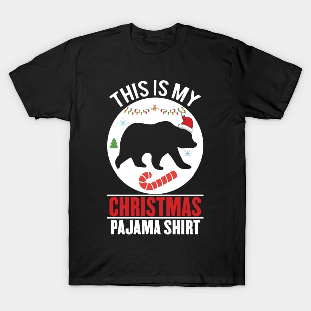 Christmas pajama shirt T-Shirt by OnuM2018